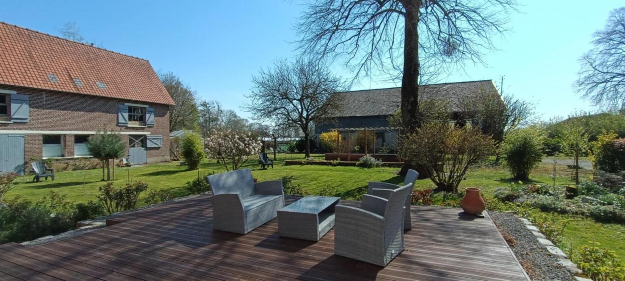 Les Reves De Baie De Somme Chambres D'Hotes , Table D'Hotes Et Spa Béhen Eksteriør billede